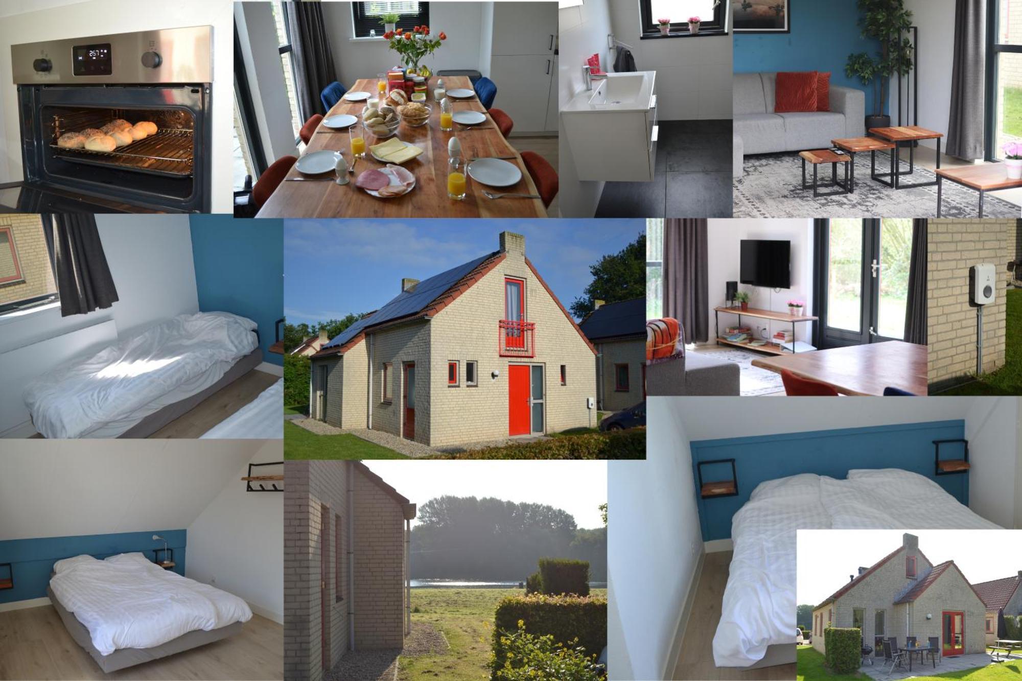 Comfortabel 6P Vakantiehuis Met Laadpaal Ewijk Extérieur photo
